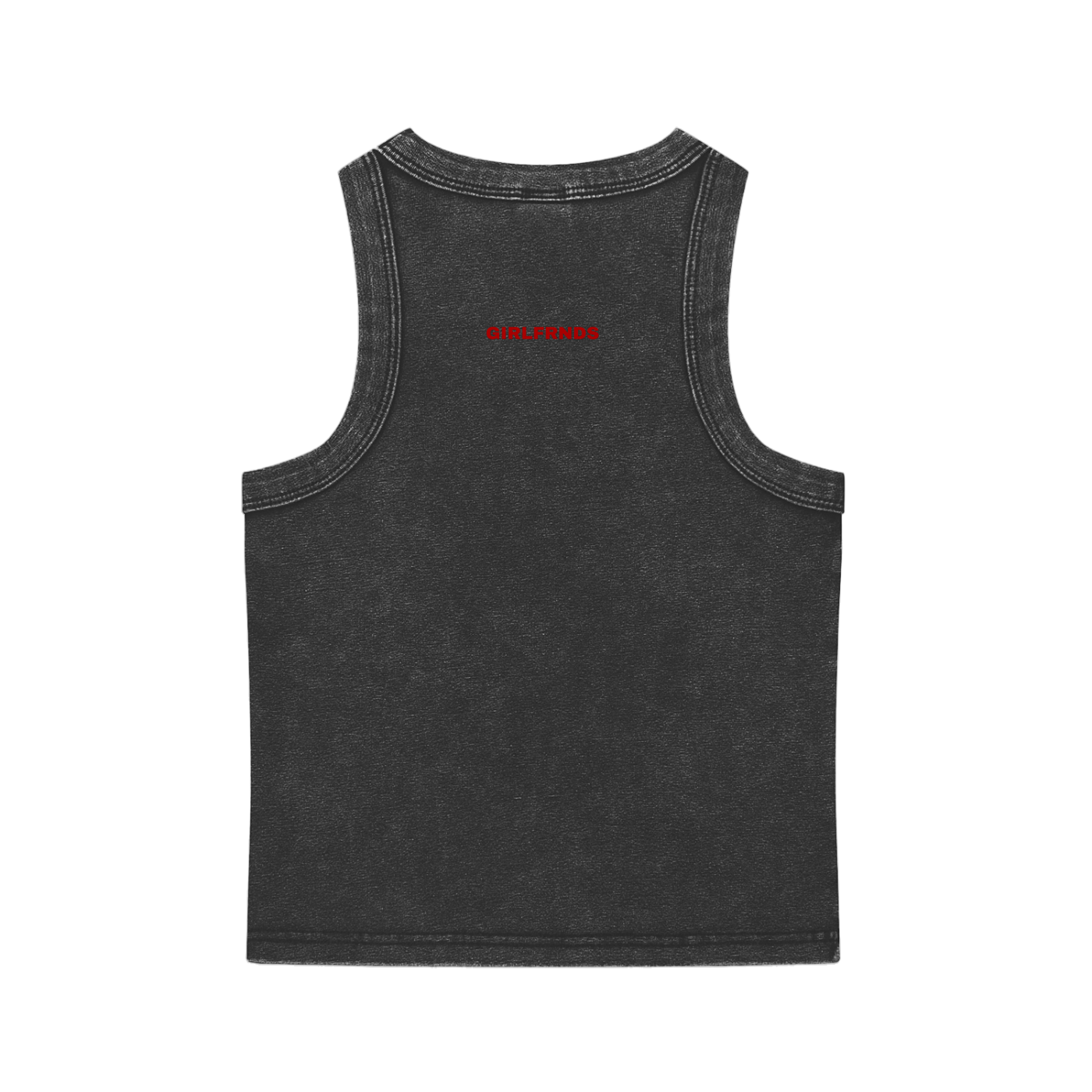 Made For Women Cropped Tank (red text)