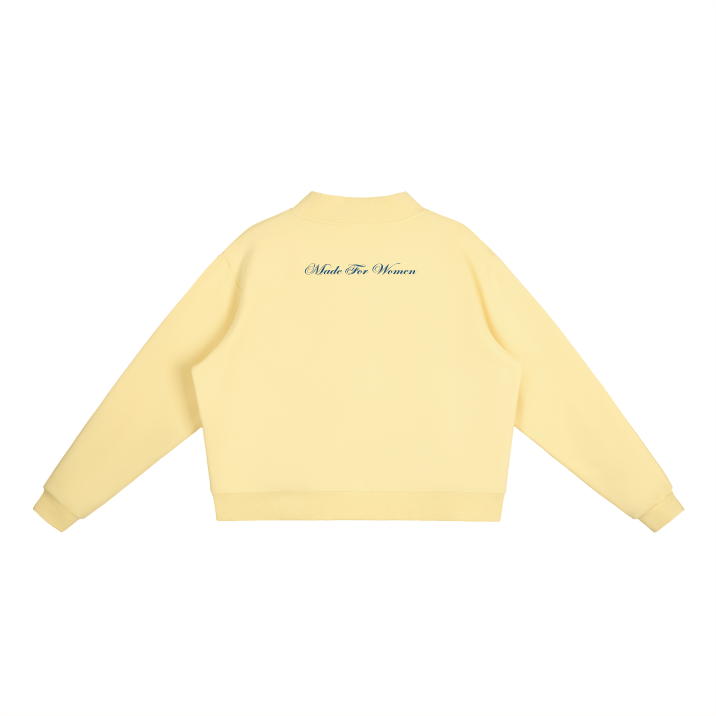 Girlfrnds Mock-Neck Crew Sweatshirt
