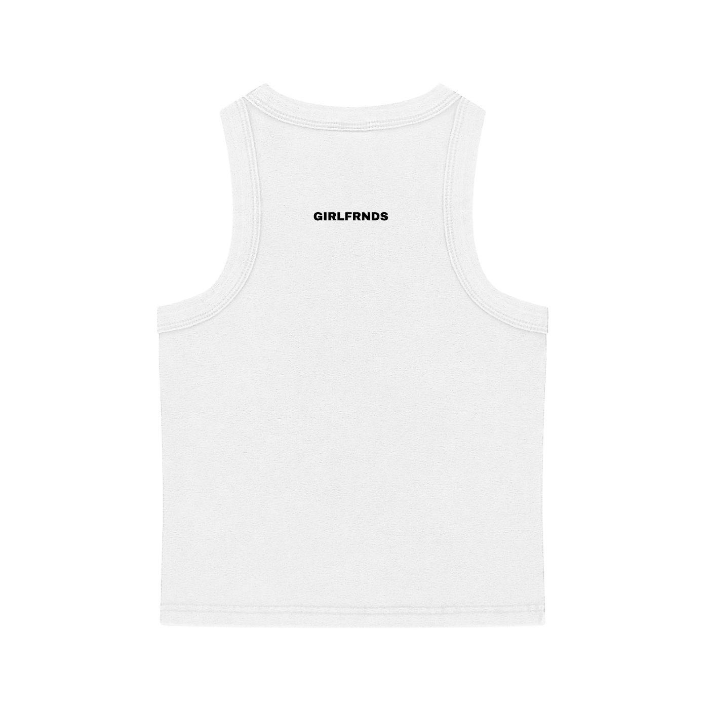 Made For Women Cropped Tank(black text)