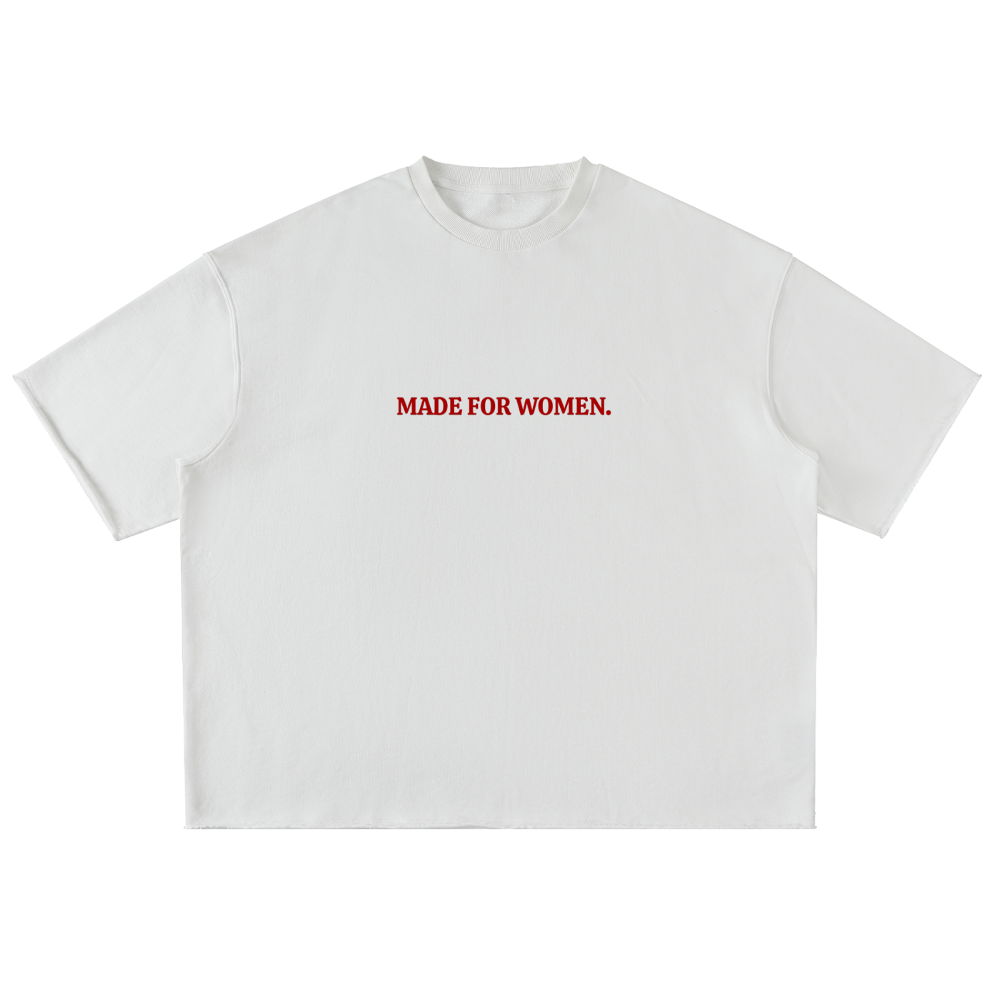 Made for Women Raw Hem Tee