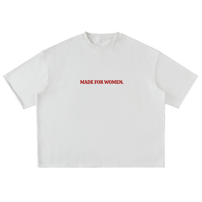 Made for Women Raw Hem Tee