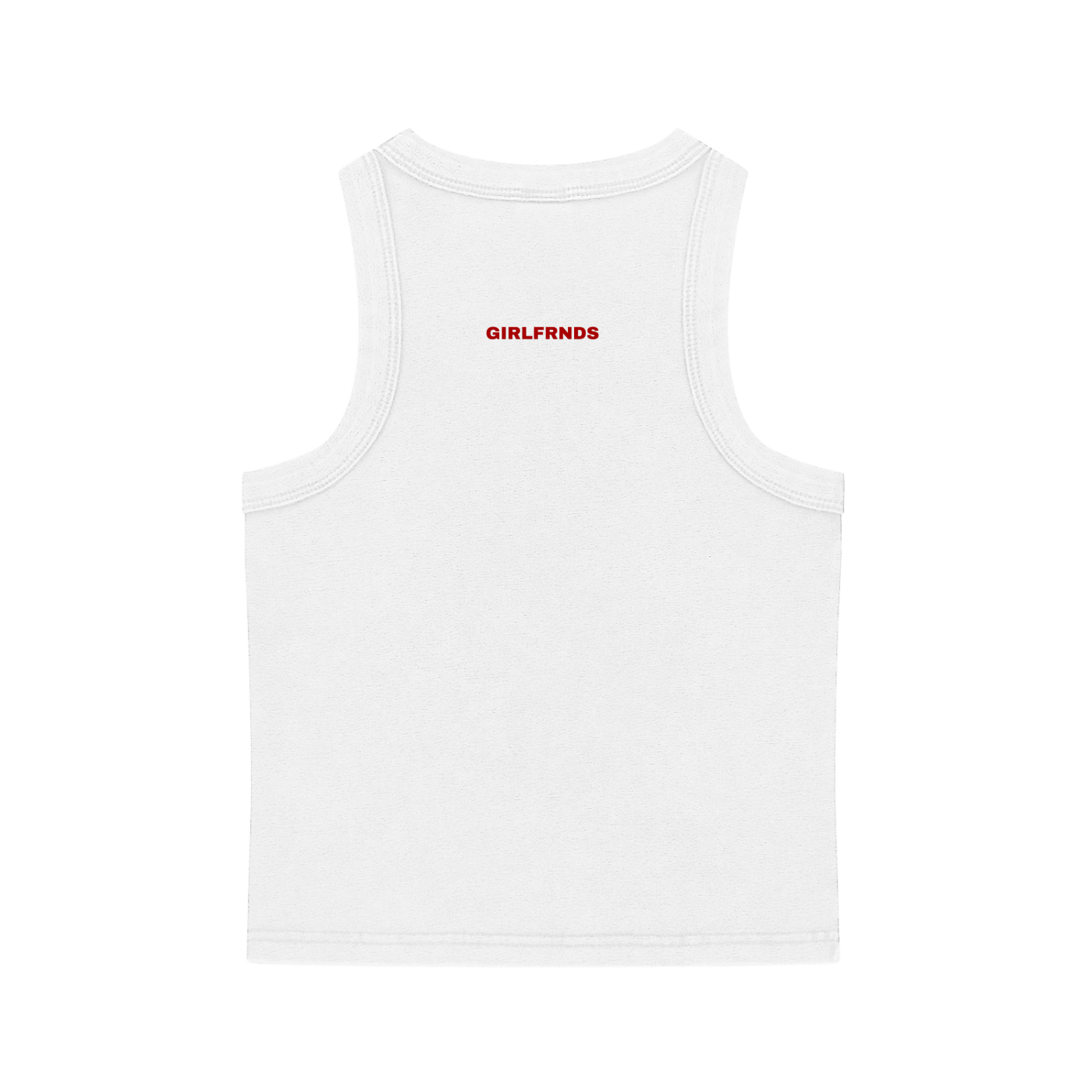 Made For Women Cropped Tank (red text)