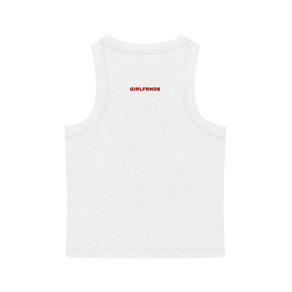Made For Women Cropped Tank (red text)